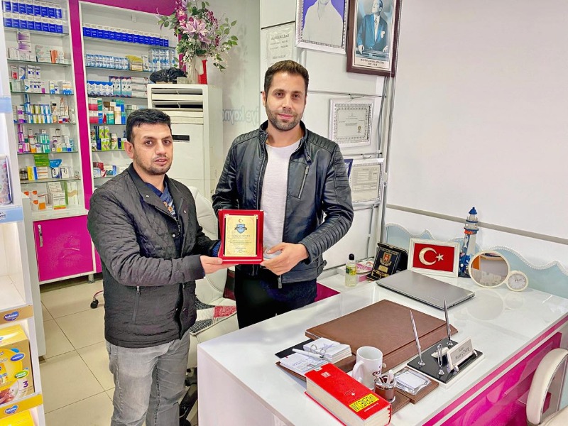 Murat Güner Güner Eczahanesi'nden Besni Anadoluspor'a yardım
