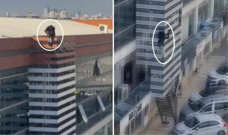  Yer İstanbul bir Yunan kadın çatıdan atlayarak intihar etti