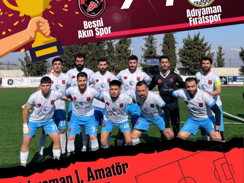  Besni Akınspor Play-Off biletini farklı galibiyetle