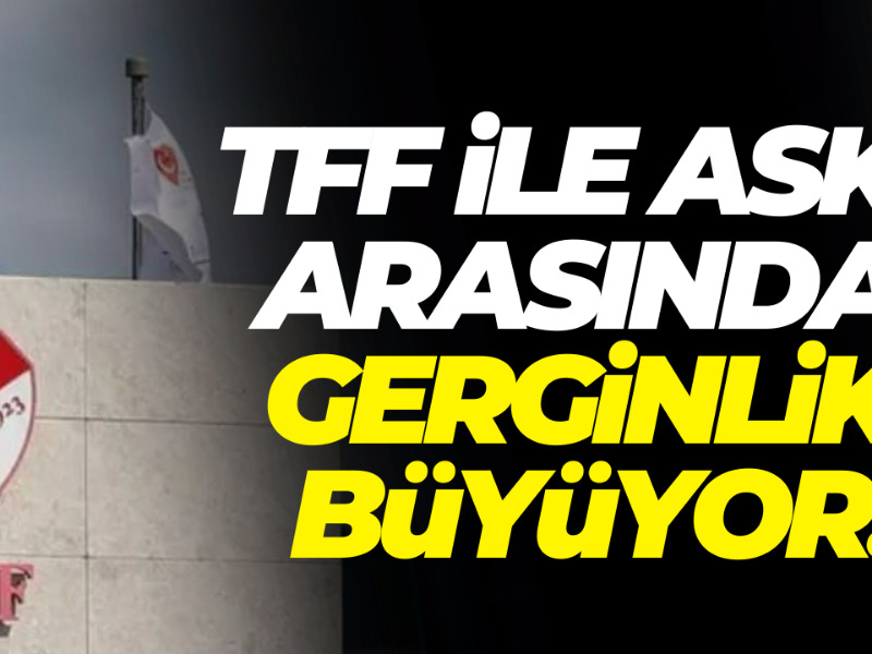  Amatör futbolda kriz TFF ile ASKF karşı karşıya