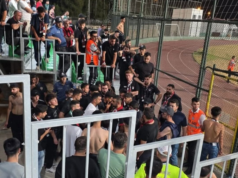  Iğdırspor ile Vanspor müsabakası acı haberle yıkıldı